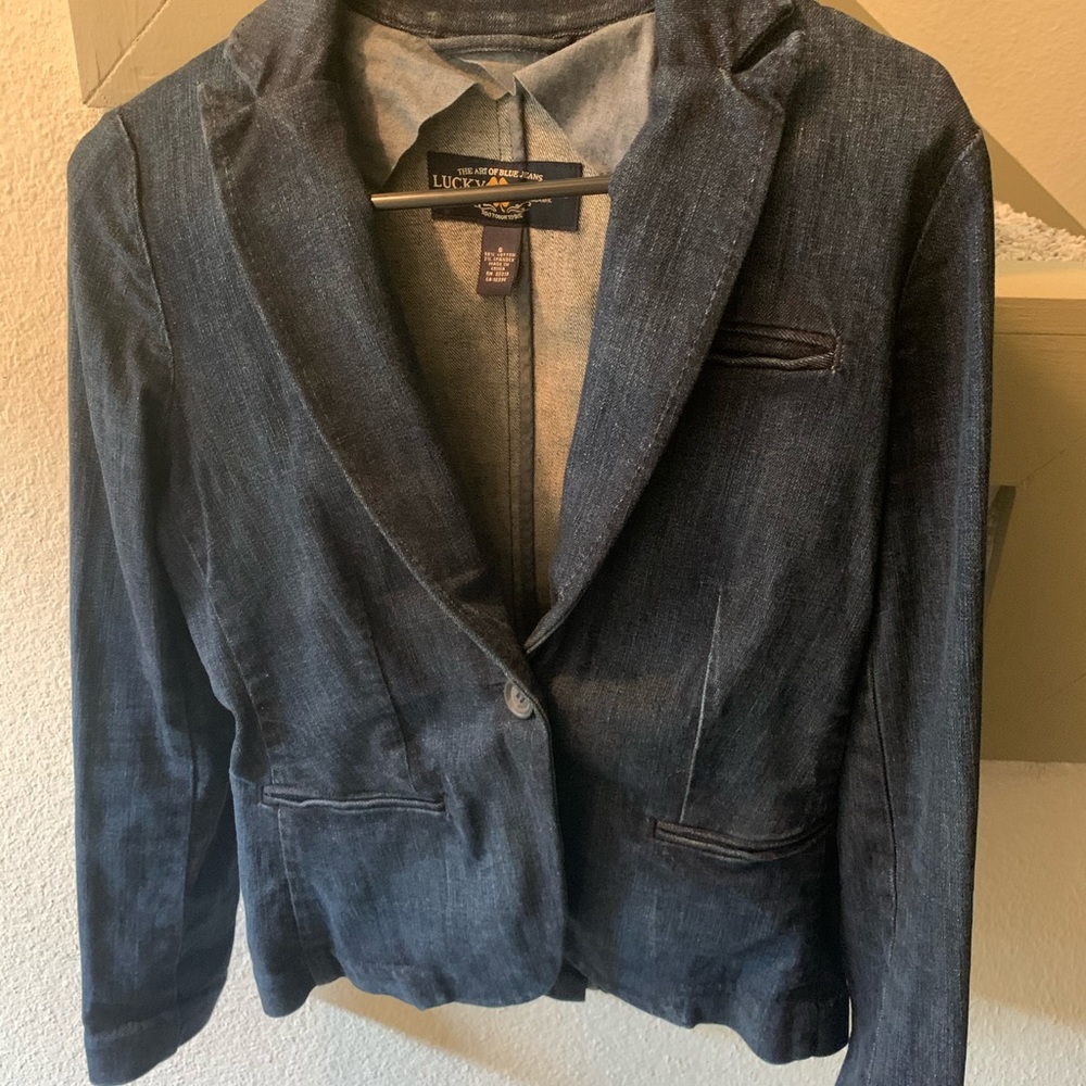 Denim Blazer - image 4